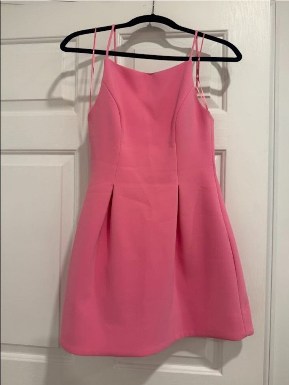 Zara Pink High Neck Mini Dress